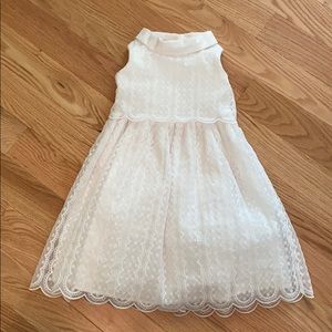 Janie and Jack Special Occasion White Lace Dress